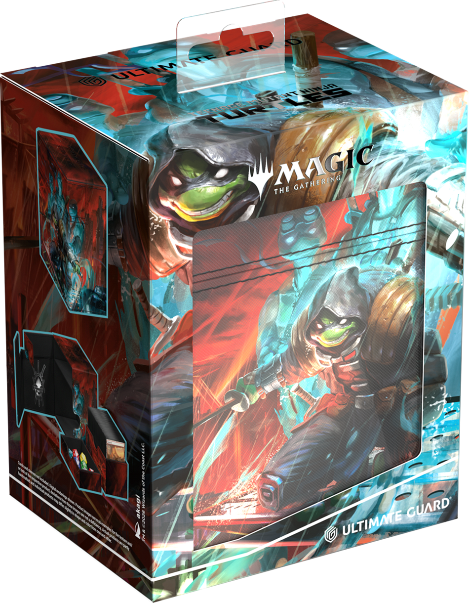 UG Flip N Tray Deck Case 133+ MTG Teenage Mutant Ninja Turtles: Last Ronin