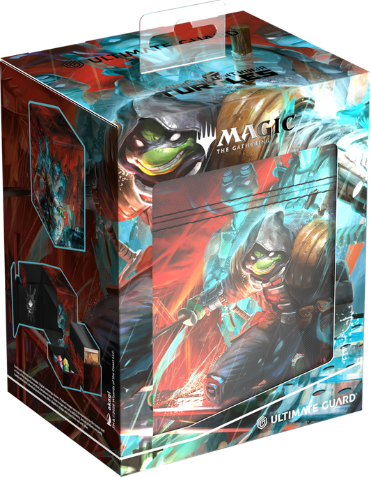 UG Flip N Tray Deck Case 133+ MTG Teenage Mutant Ninja Turtles: Last Ronin