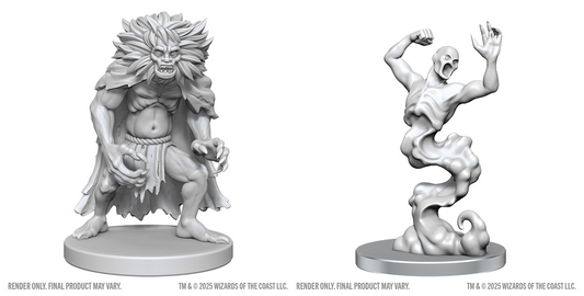 DND Unpainted Minis WV28 Classic Wight and Classic Wraith