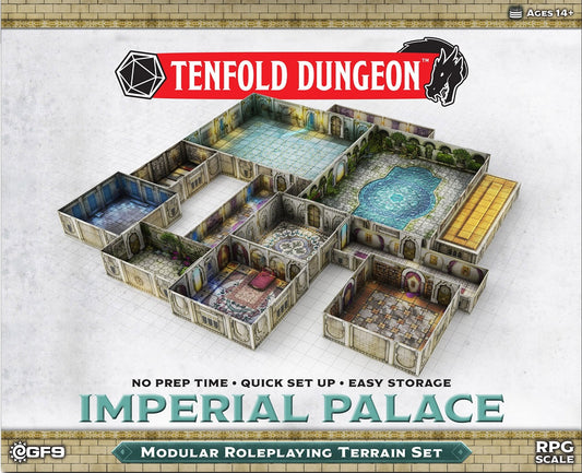 Tenfold Dungeon Terrain Set: Imperial Palace