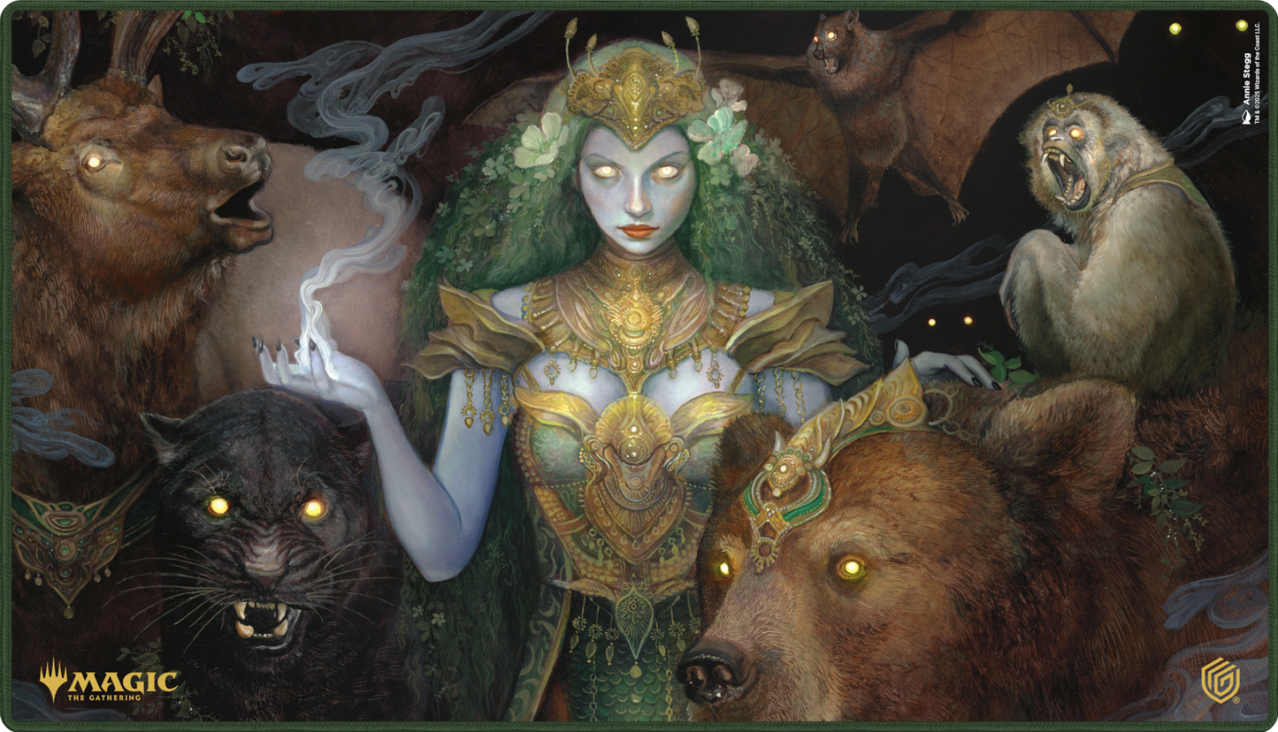 UG Playmat- MTG Tarkir Dragonstorm V7 (Host of the Hereafter)