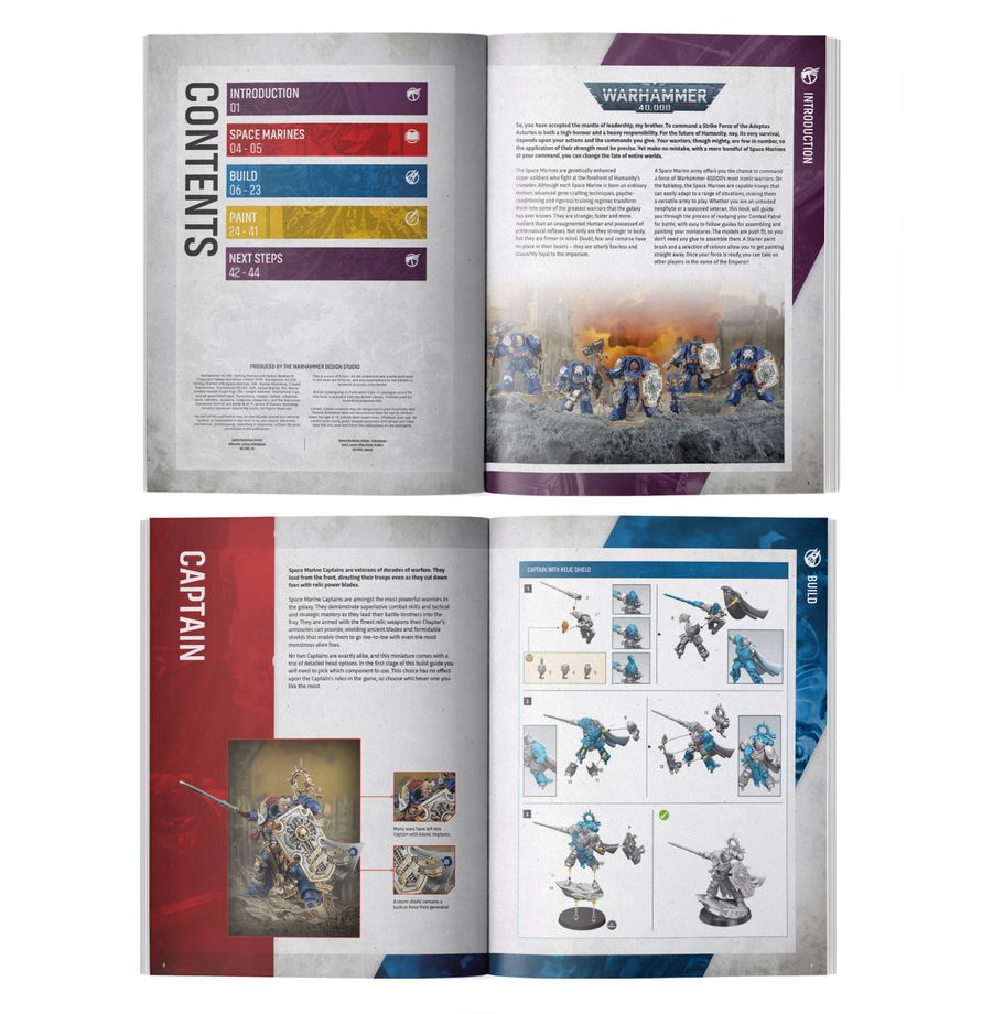 Warhammer 40,000 Getting Started with Space Marines (11th Edition)