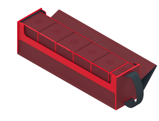 RFG Deckbox Carrier 500 DS: Barbarian Red