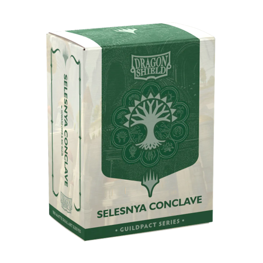 Dragon Shield Sleeves: Dual Matte MTG Guildpact - Selesnya Conclave 100CT