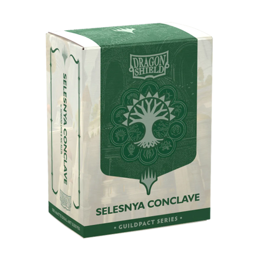 Dragon Shield Sleeves: Dual Matte MTG Guildpact - Selesnya Conclave 100CT