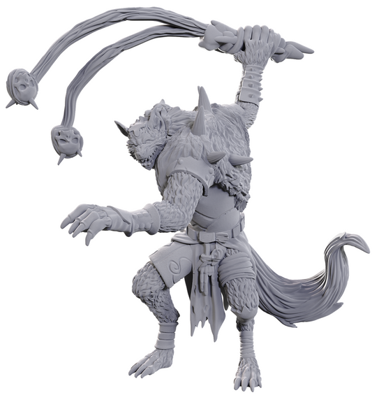 D&D Unpainted Miniatures WV25: Flind Trapper