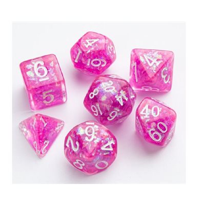 Candy-like Series: Rasberry - RPG Dice Set