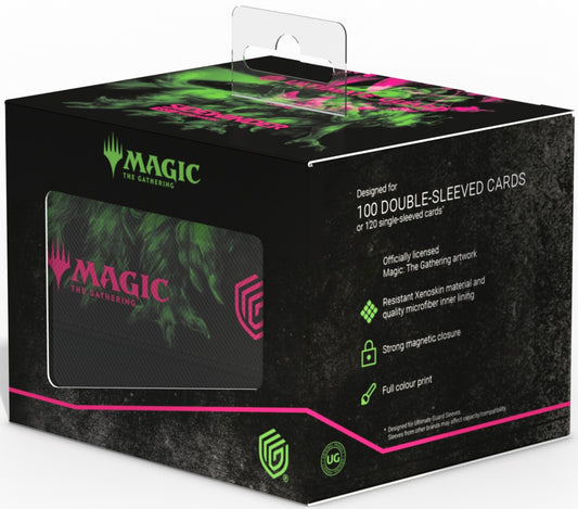UG Deck Case Sidewinder 100+ Xenoskin MTG Duskmourn v8