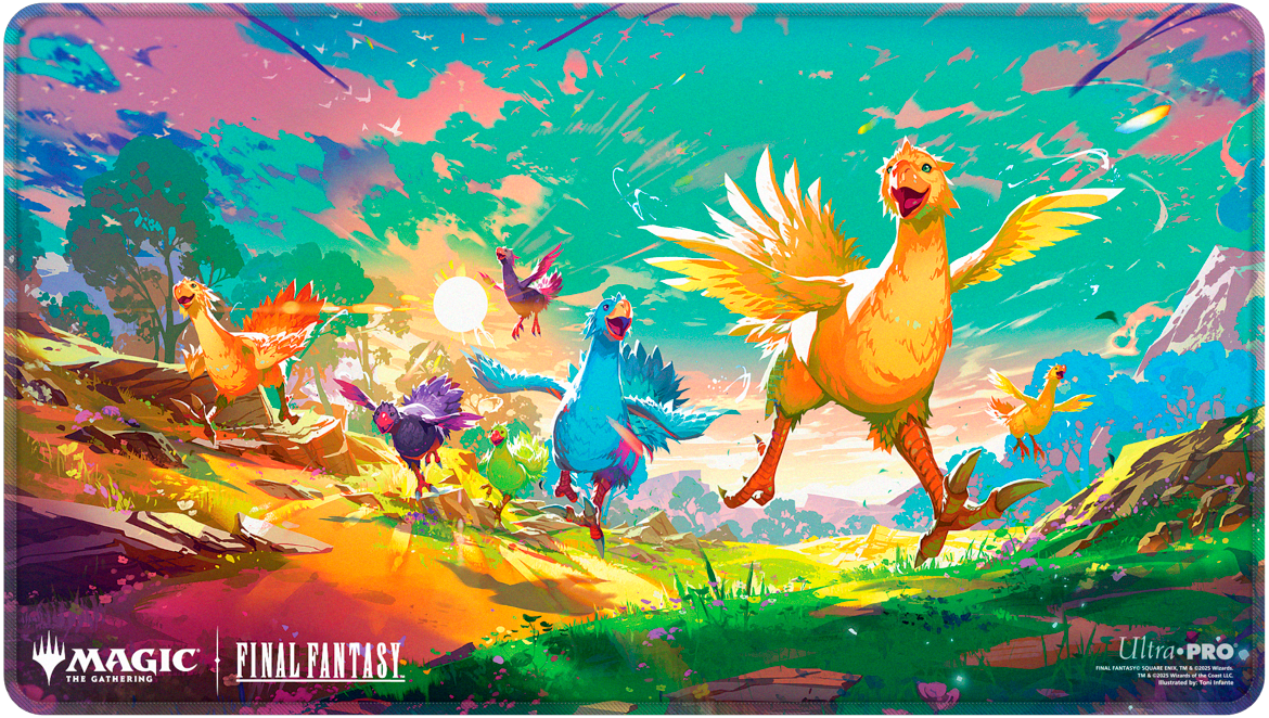 UP Playmat- MTG Final Fantasy Holofoil