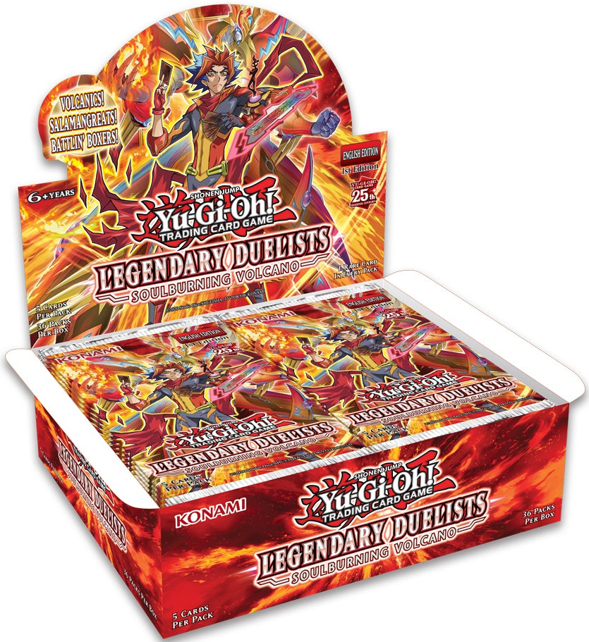 YuGiOh: Legendary Duelist Soulburning Volcano Booster box