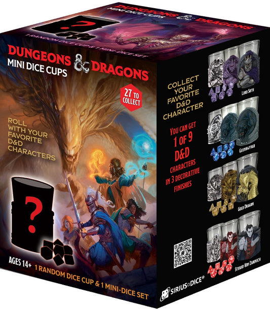 DND Mini Dice Cups (Series 2)