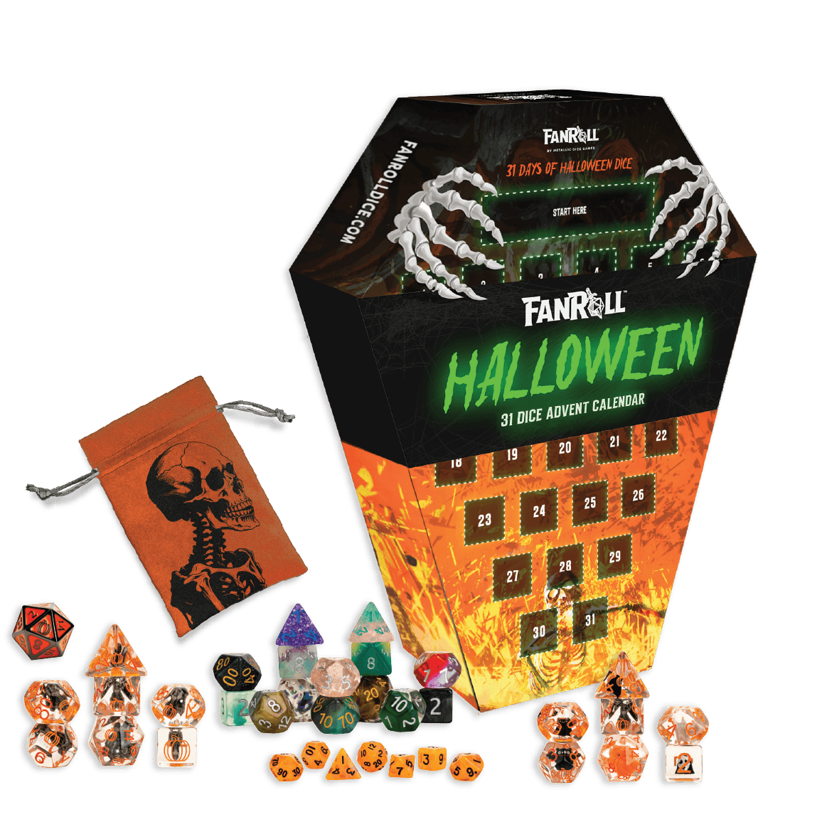 FanRoll: Dice Goblin Halloween Advent Calendar 2025