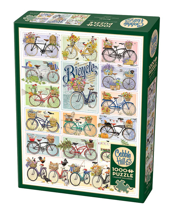 Bicycles - 1000pc Puzzle