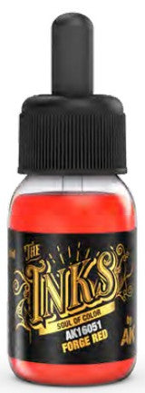 AK Interactive: The INKS Forge Red (30ml)