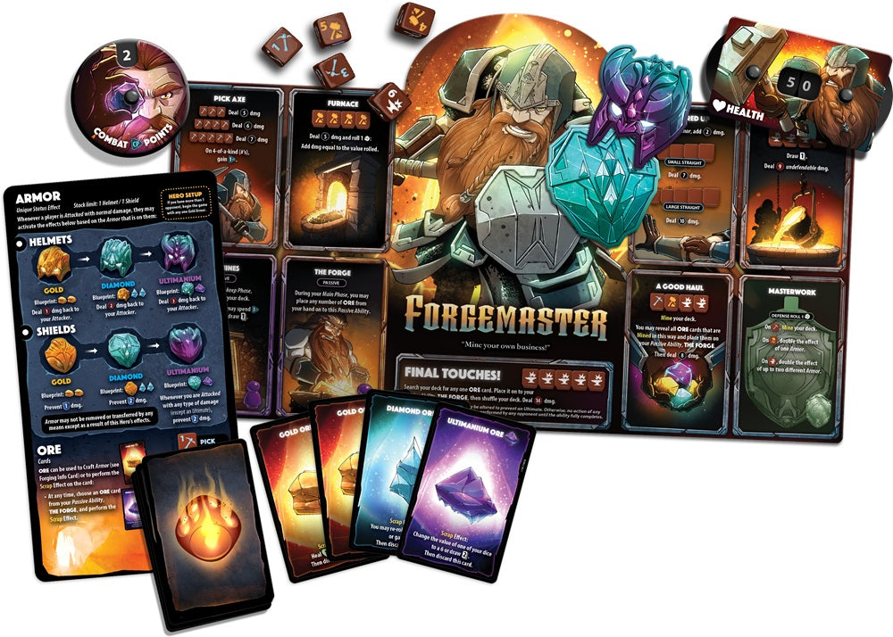 Dice Throne Hero Pack: Forgemaster