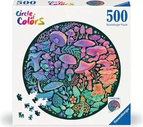 Circle of Colors - Mushrooms