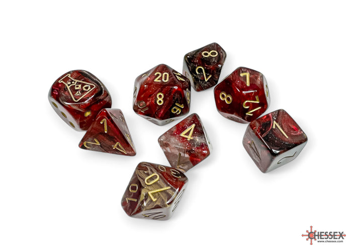 Lab Dice 8: Polyhedral dice set of 7