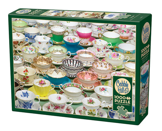 Teacups - 1000pc Puzzle