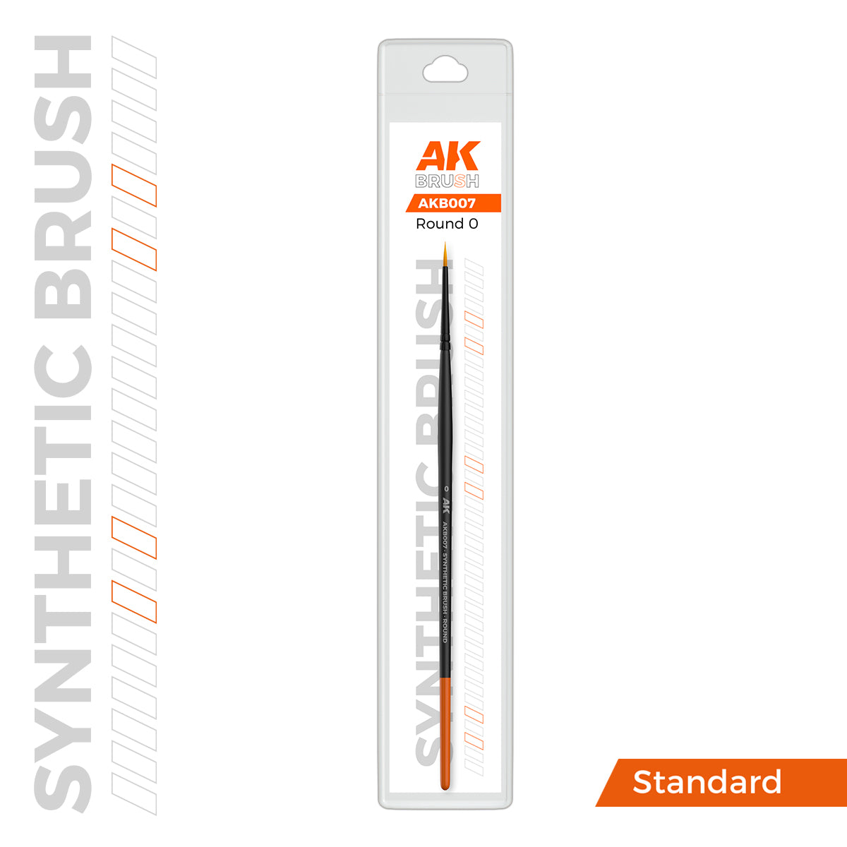 AK Interactive Synthetic Brush -Round 0