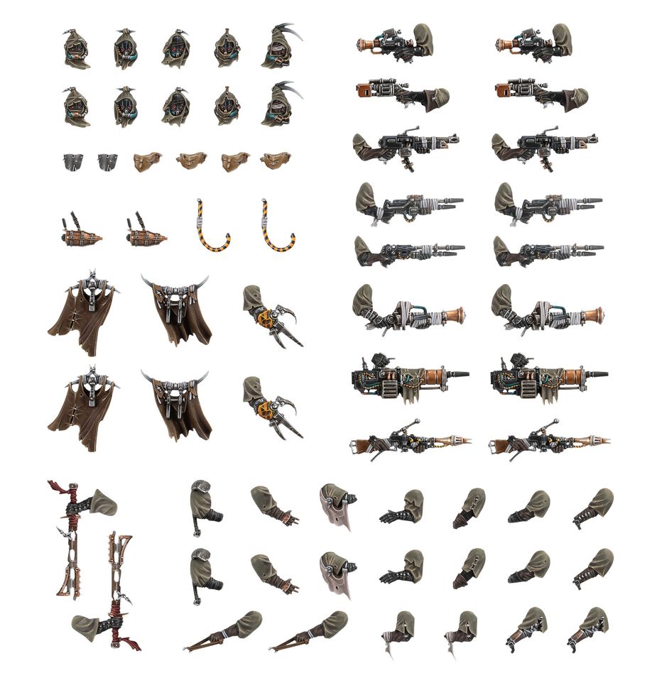 Necromunda - Ash Waste Nomads: Weapons and Upgrades