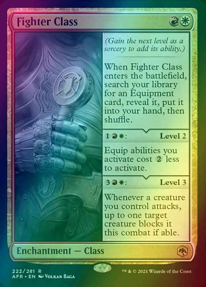 Fighter Class (Foil)