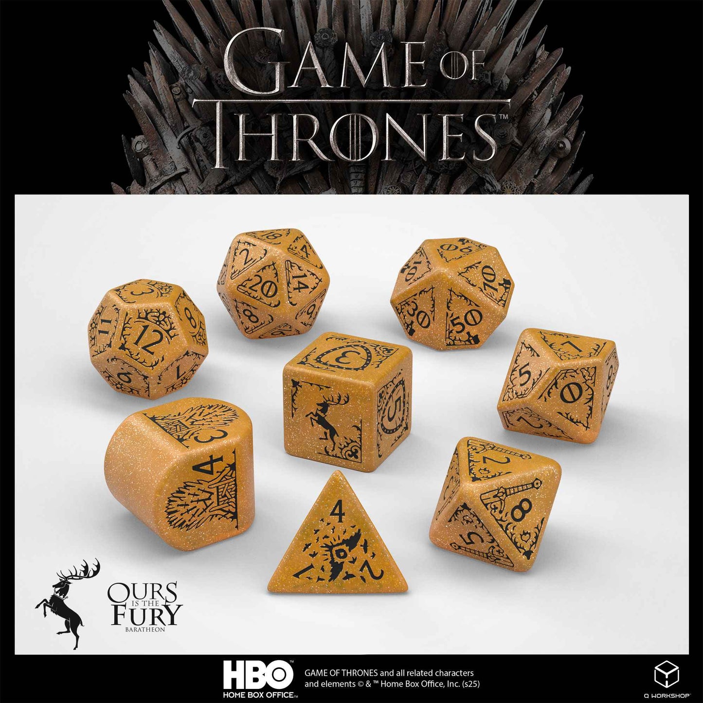 Game of Thrones - Baratheon RPG Dice Set