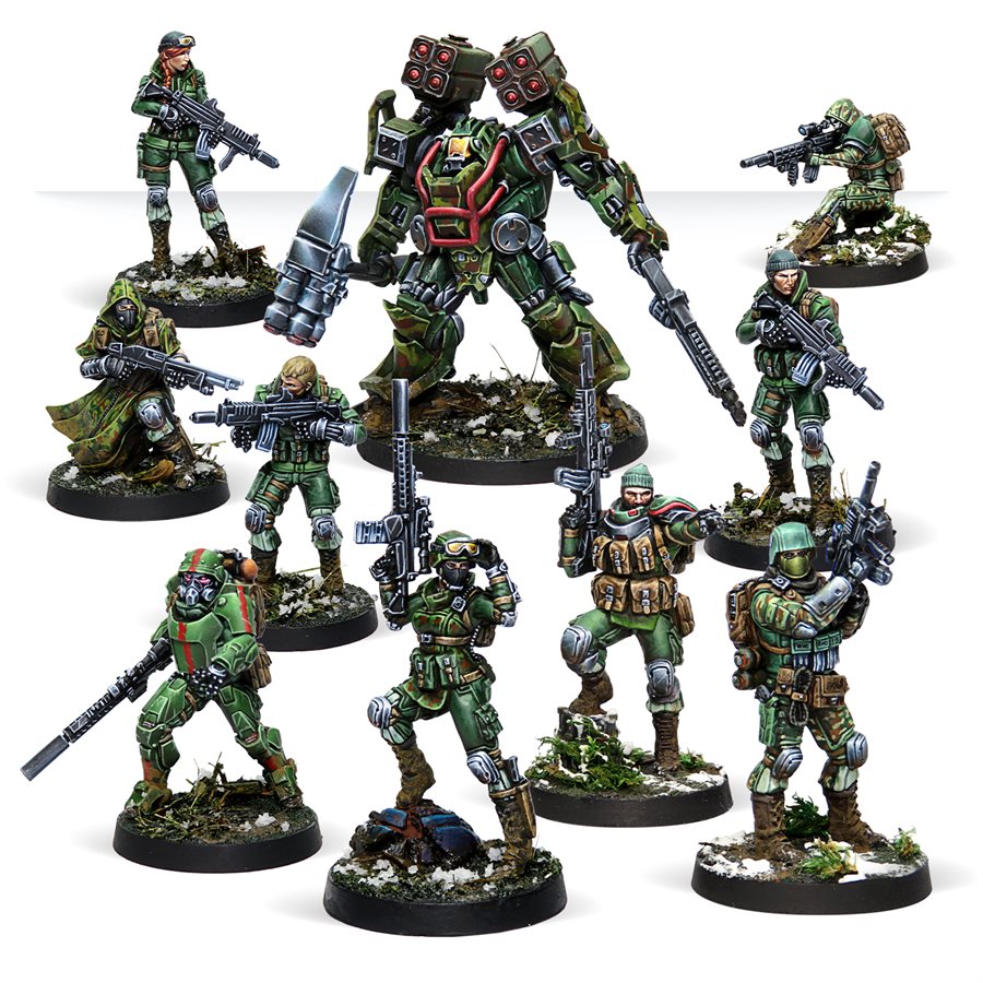 Infinity: Ariadna Tartary Army Corps Action Pack