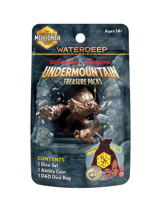 DND Undermountain Treasure Packs