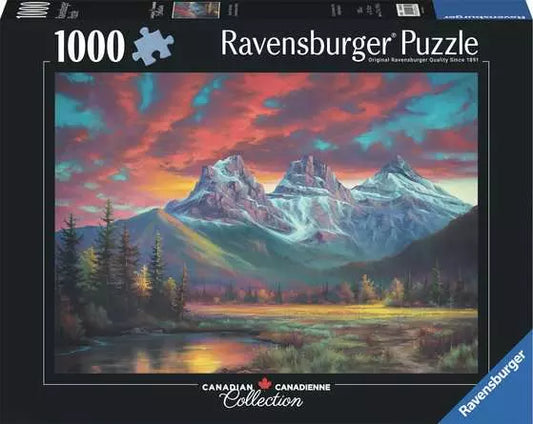 Alberta's Three Sisters- 1000pc puzzle