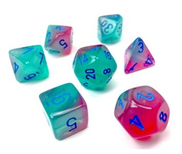 Gemini 7-Die Set: Gel Green/Pink-Blue Luminary