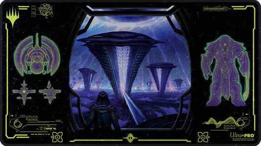 UP Playmat- MTG Edge of Eternities Black Holofoil