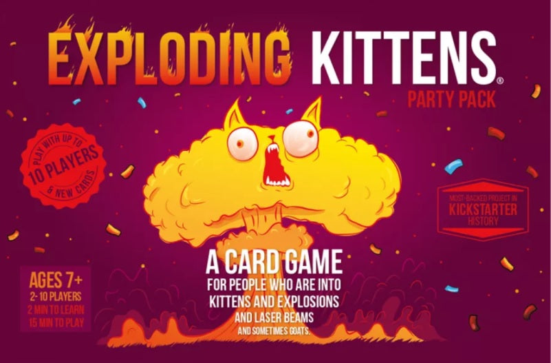 Exploding Kittens: Party Pack – Dice Hollow Games and Hobbies