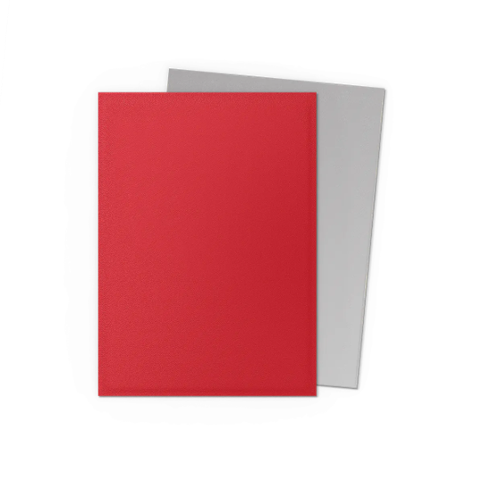 Dragon Shield Sleeves Dual Matte Crimson & Silver 100CT