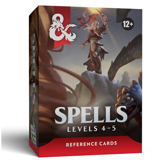 Dungeons & Dragons: Reference Cards: Spells - Levels 4-5