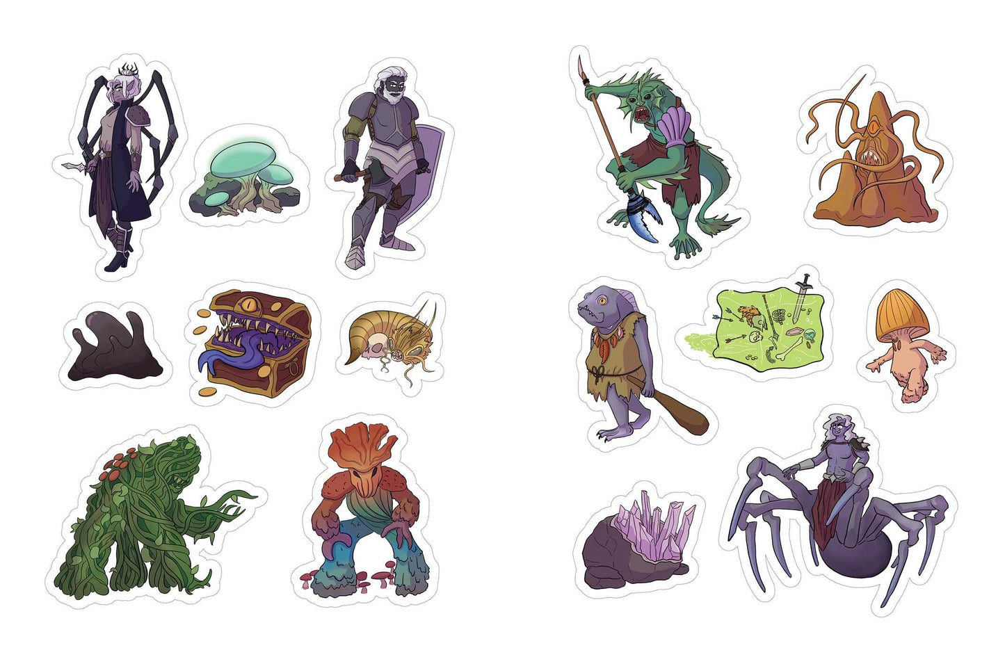 The Dungeonmeister RPG Sticker Book