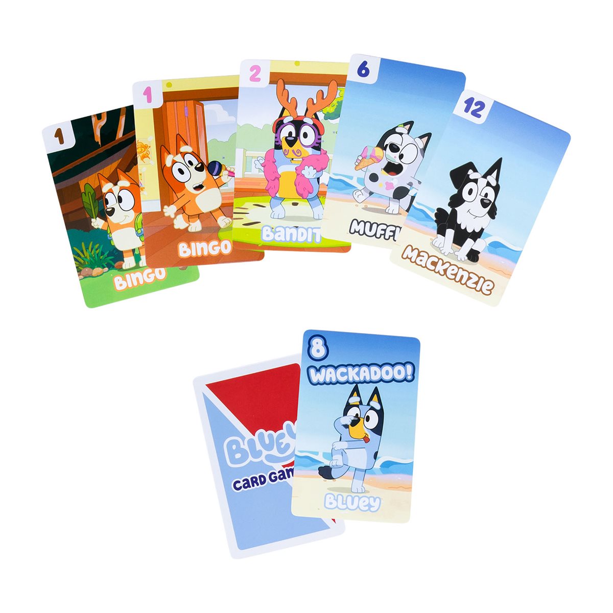 Bluey: Crazy Eights Card Game