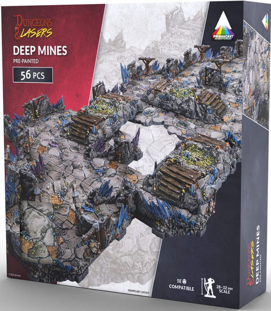 Dungeons and Lasers: Deep Mines (Pre-Painted)
