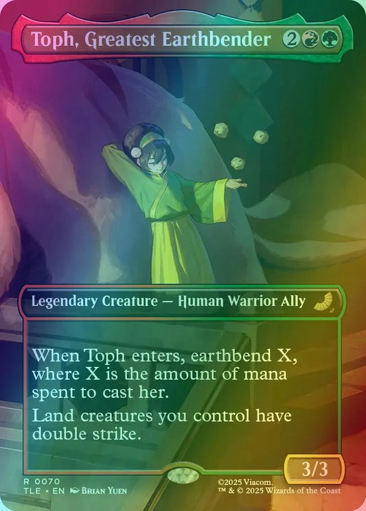 Toph, Greatest Earthbender (Foil Alt Art)