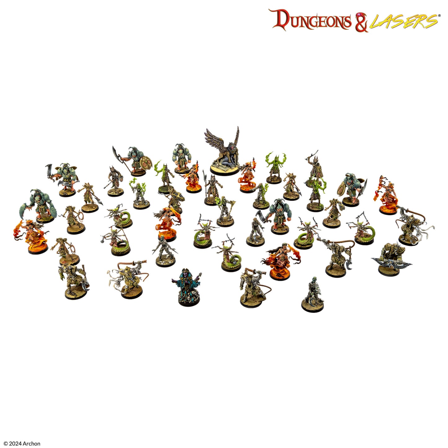 Dungeons and Lasers: White Eyes Dunes - (Desert Creatures)