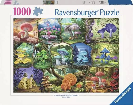 Beautiful Mushrooms- 1000pc puzzle