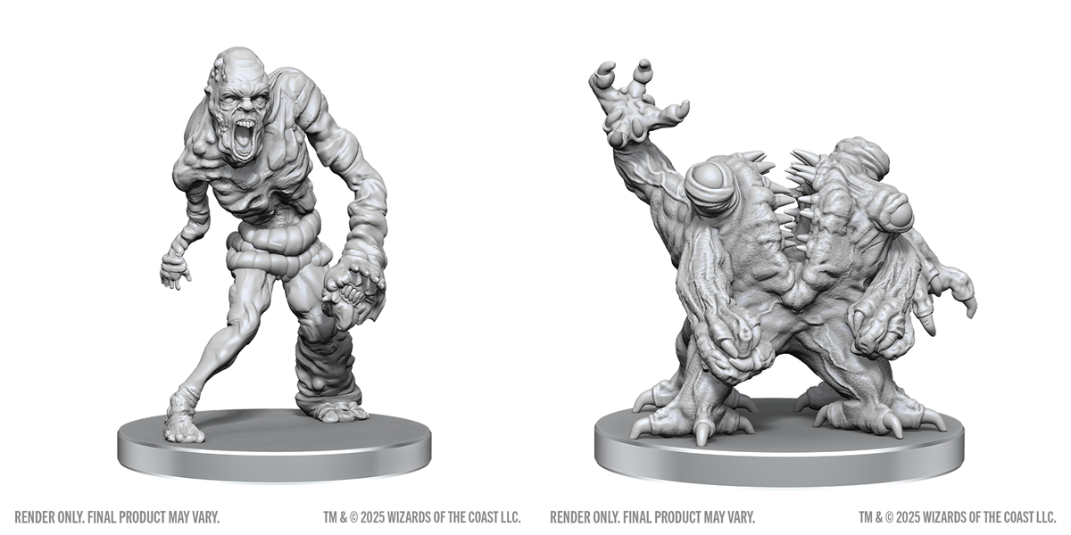 DND Unpainted Minis WV28 Rutterkin and Maw Demon