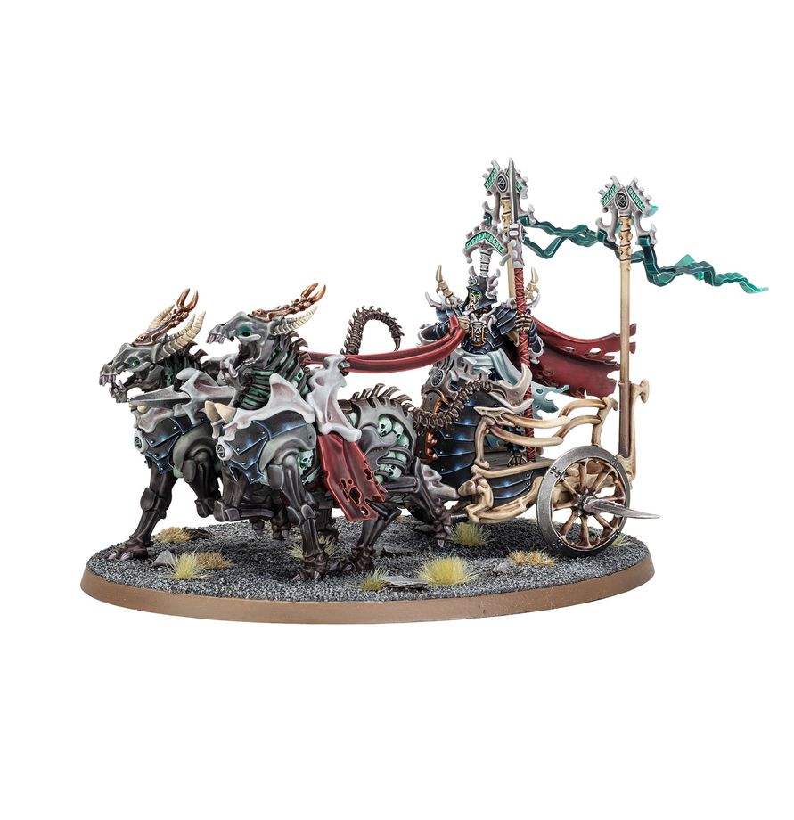 Ossiarch Bonereapers: Liege-Kavalos on War Chariot