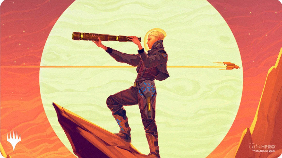 UP Playmat- MTG Edge of Eternities Key Character Mythic