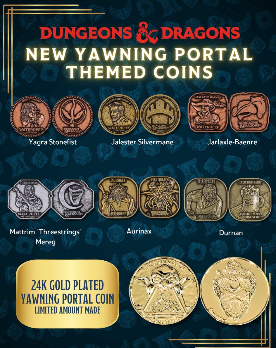 DND Yawning Portal Treasure Packs