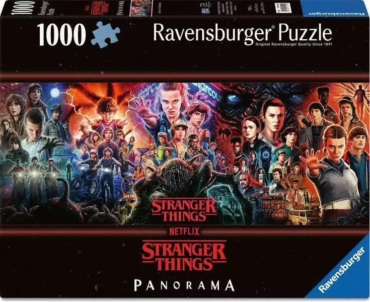 Stranger Things - 1000pc Puzzle Panoramic
