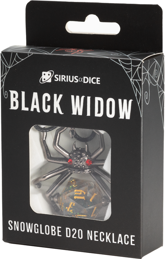SD Black Widow D20 Necklace