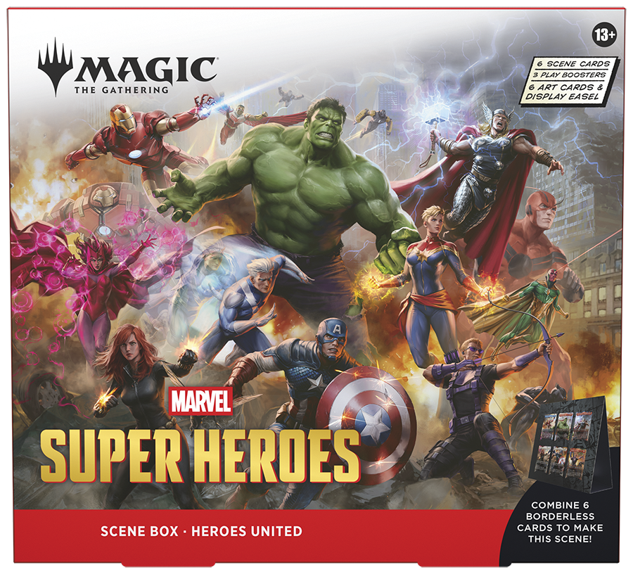MTG Marvel Super Heroes- Scene Box