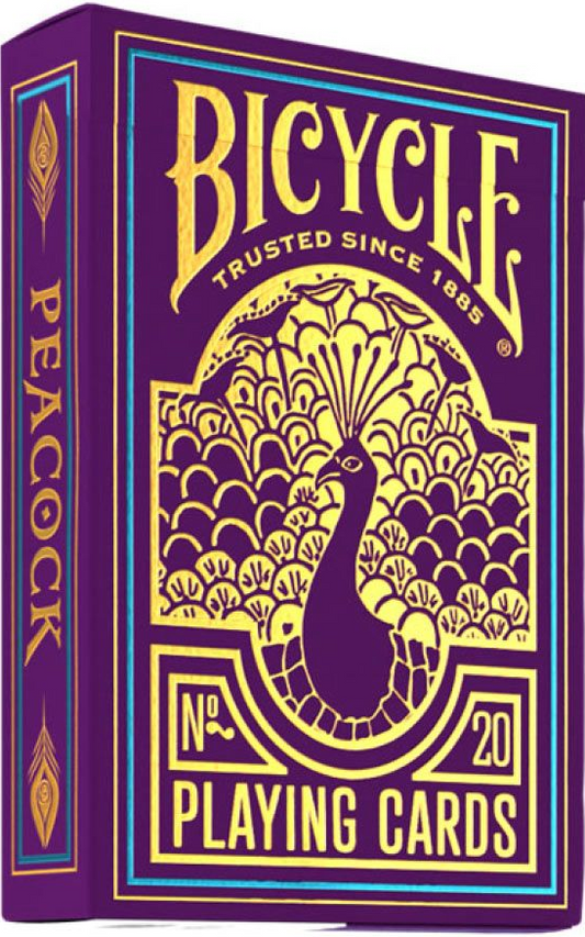 Bicycle Cards- Purple Peacock