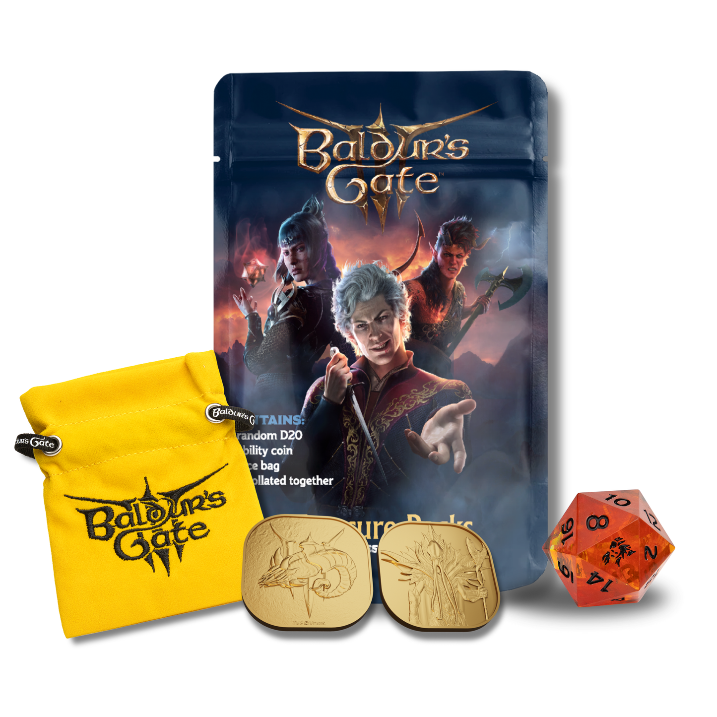 DND Baldur's Gate Treasure Packs