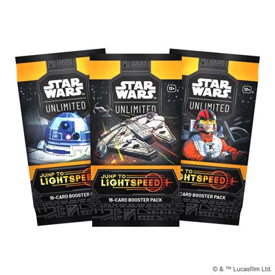 Star Wars Unlimited- Jump to Lightspeed Booster Pack